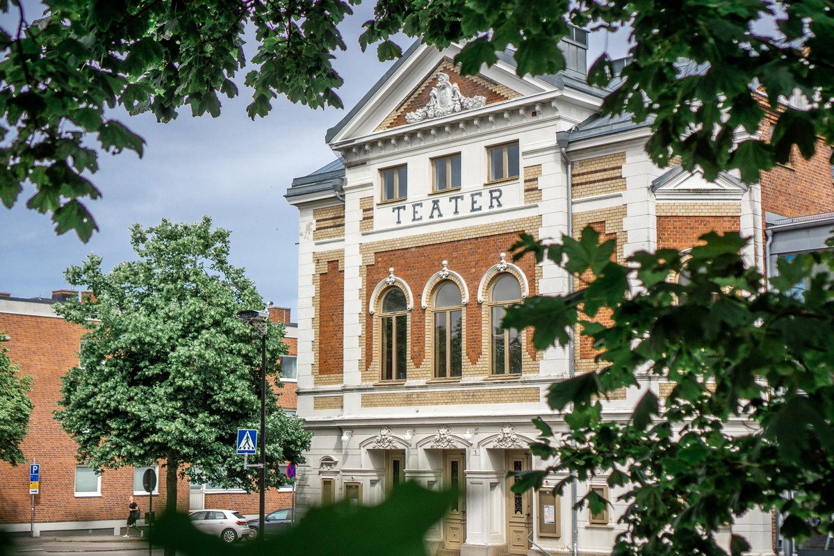 Varbergs teater, fasaden
